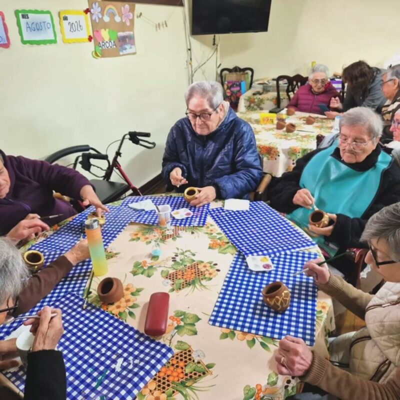 Segunda Expo-Arcoa, agosto 2026: hermanas de ARCOA preparando sus manualidades
